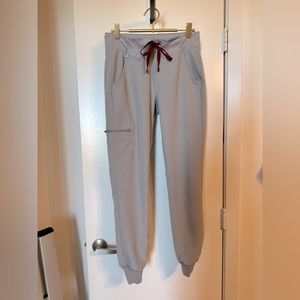 Figs Jogger Scrub Pants XS Cloud Grey